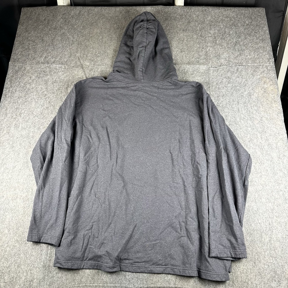Patagonia Hoodie Men 3XL Gray Sweatshirt Pullover Wildrise Text Logo Recycled - Picture 6 of 10